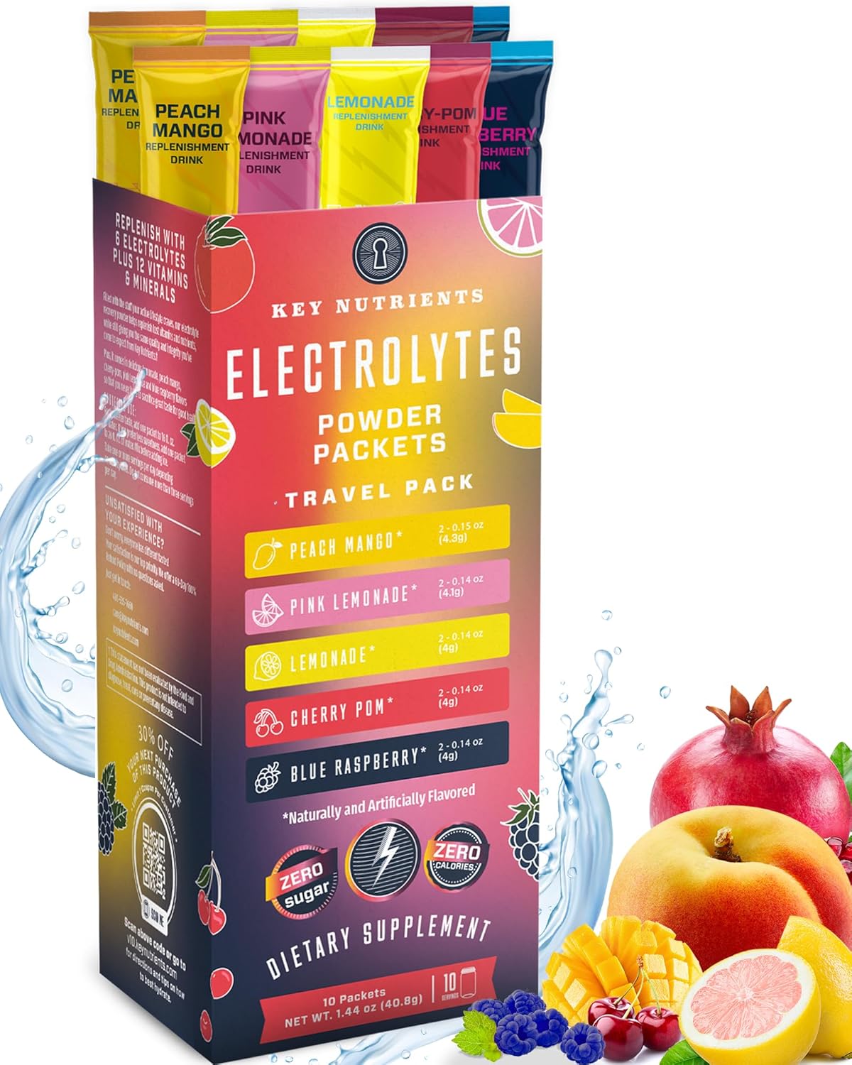 delicious-flavored-electrolyte-powder-with-key-nutrients---energy-endurance-supplement---hydration---no-sugar-no-calories---10-servings---made-in-usa-1