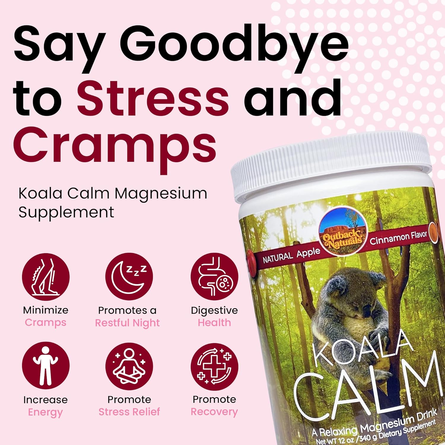 apple-cinnamon-flavored-calcium-magnesium-powder-mix---400mg-magnesium-citrate-drink-supplement-for-sleep-stress-relief-relaxation-by-outback-naturals-2