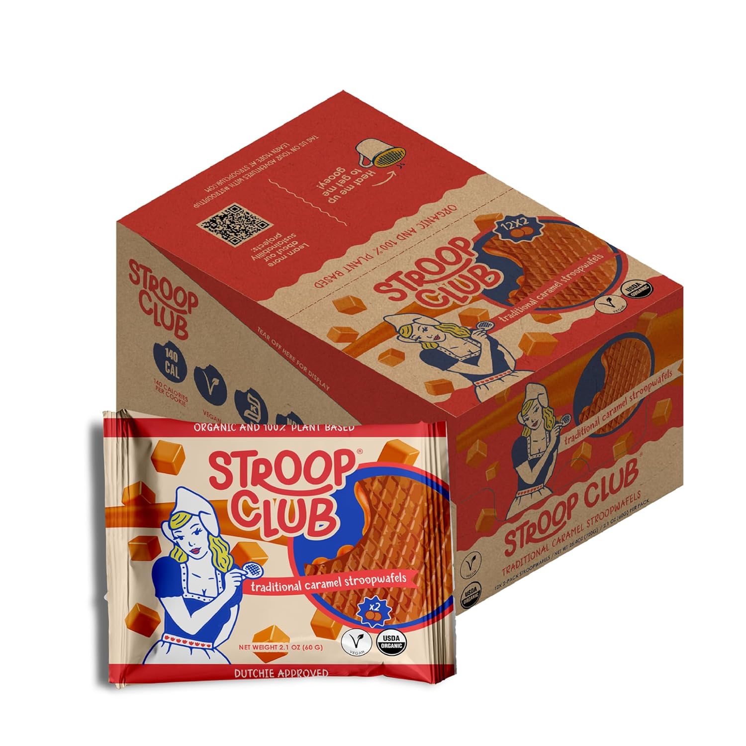 organic-vegan-stroopwafel-caramel-treats---24-waffle-cookies-dutch-approved-indulgence---plant-based-snack-12x2-pack-2