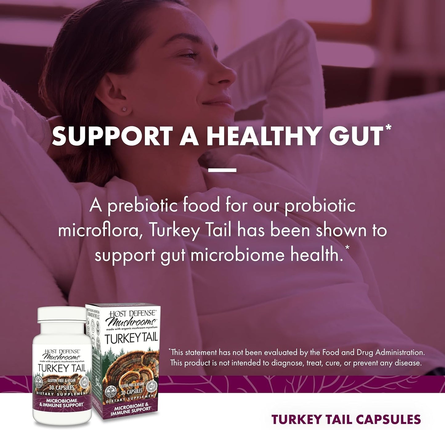 turkey-tail-mushroom-capsules-for-digestive-health-immune-system-support---gastrointestinal-gut-microbiome-supplement---30-capsules-3