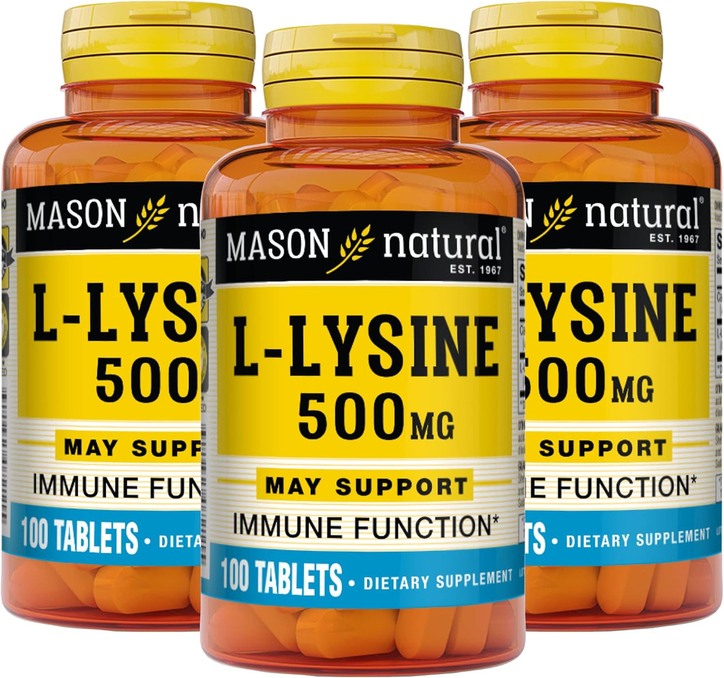 mason-natural-l-lysine-500mg-with-calcium-tablets---300-count-supports-immune-function-and-nutrient-absorption-pack-of-3-1