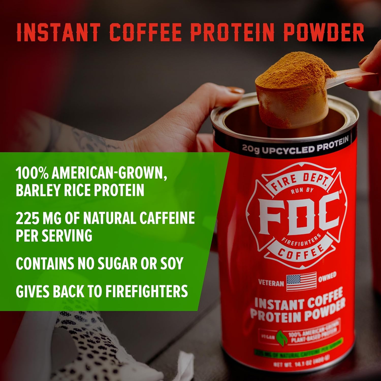 veteran-owned-instant-coffee-protein-powder-with-plant-based-protein---supports-firefighters---made-with-upcycled-barley-protein---141-oz-can-3