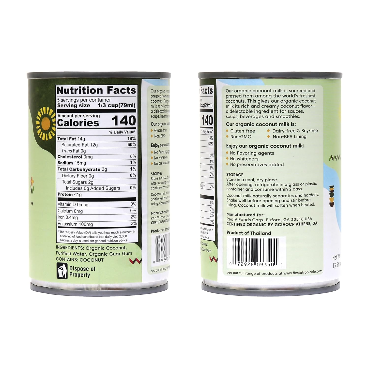 organic-coconut-milk-81-oz---unsweetened-full-fat-dairy-free-plant-based-for-cooking-baking-vegan-curry-non-dairy-ice-cream---gluten-free---6-pack-135-oz-2