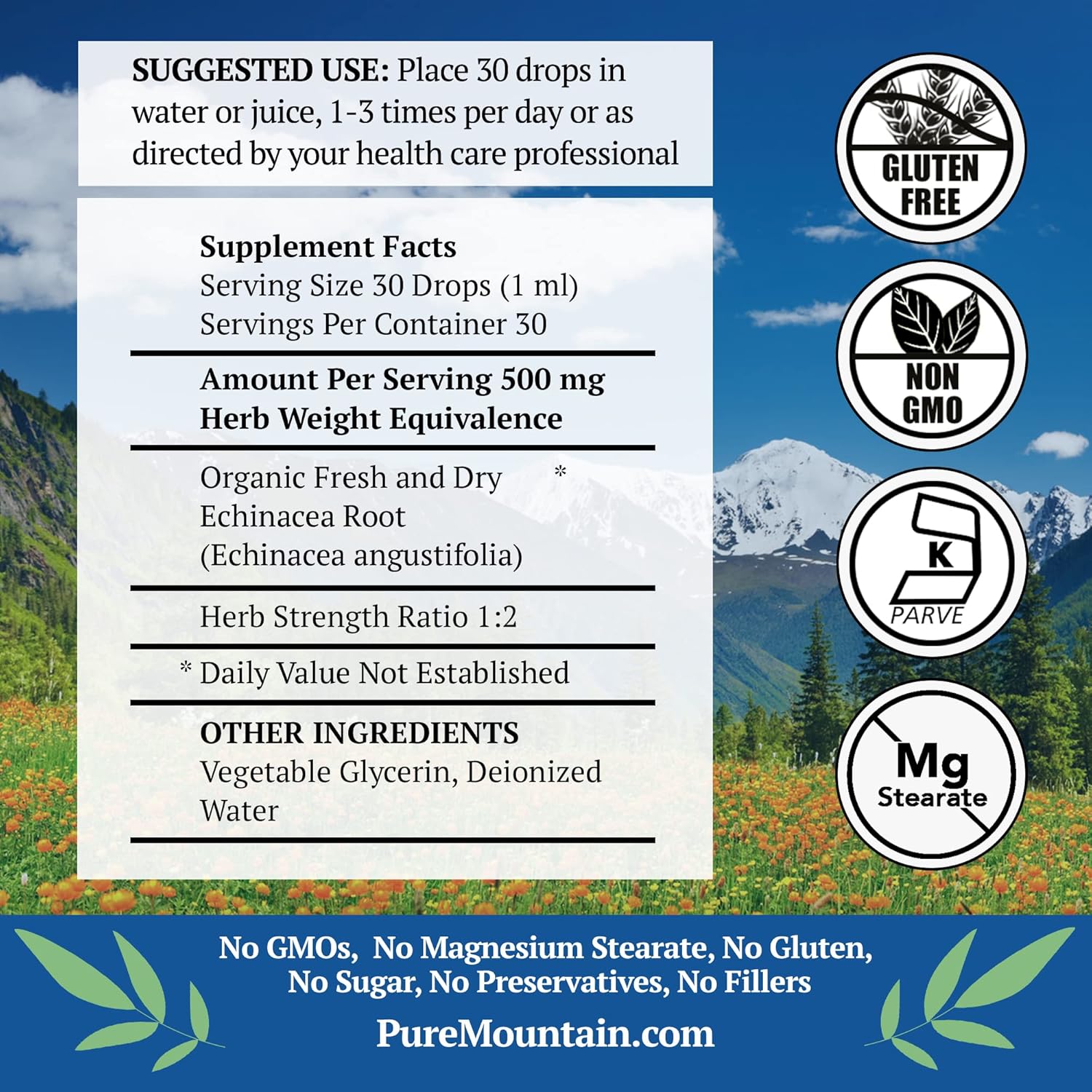 organic-alcohol-free-echinacea-tincture-drops---500mg-liquid-extract-in-1oz-bottle---pure-mountain-botanicals-kosher-echinacea-2
