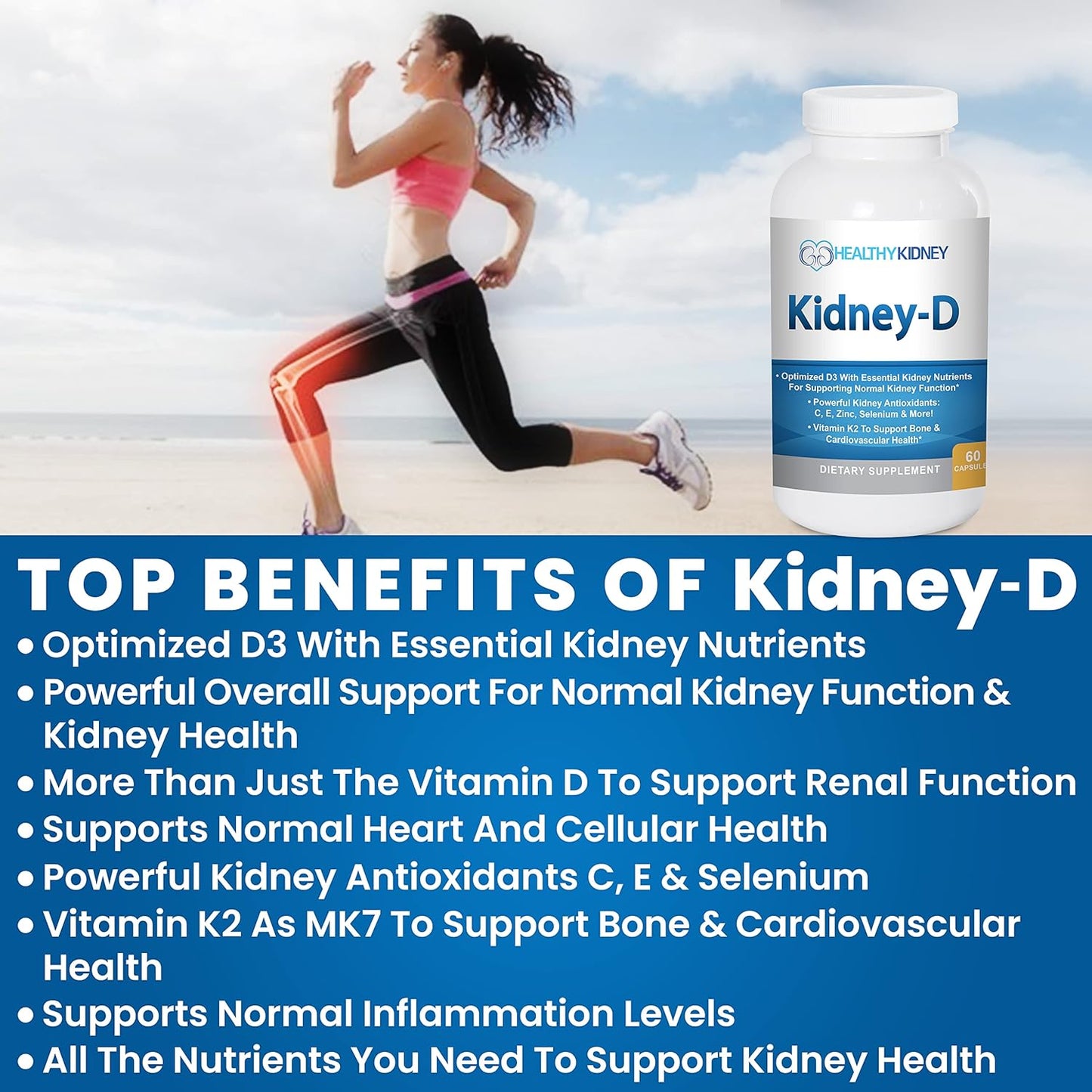 Kidney Restore: Cleanse and Support Kidney Health with Kidney-D Supplement - Espot.com.au