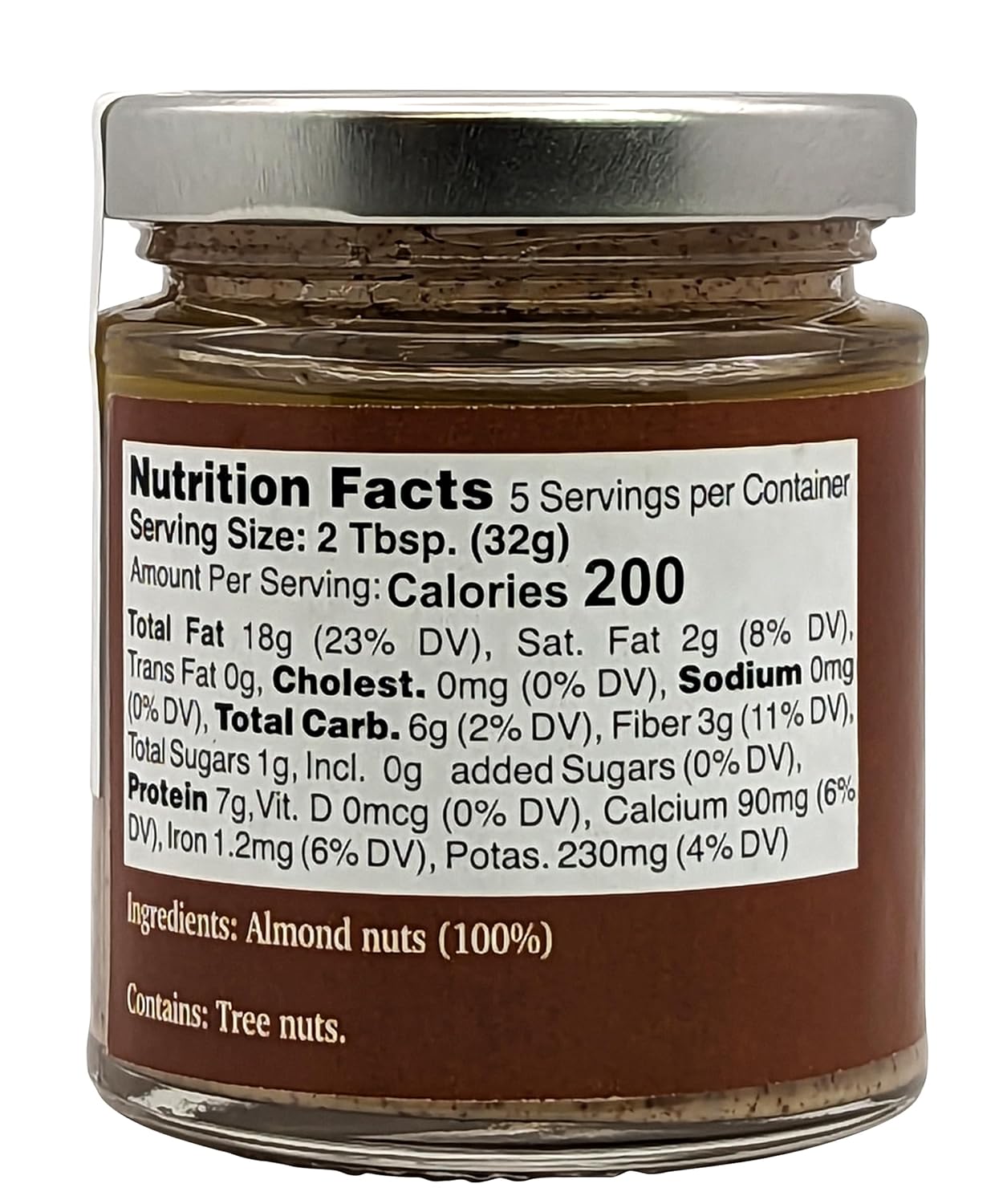 nutural-world-almond-nut-butter---6-oz-170g---100-pure---single-ingredient---great-taste-award-winner---smooth-texture-2