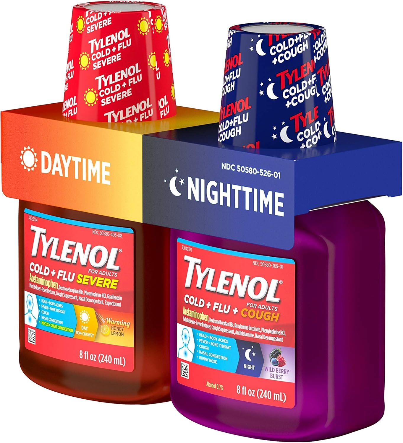 tylenol-cold-flu-severe-day-night-liquid-cough-medicine-2-pack---8-fl-oz-bottles-3