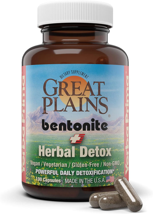 food-grade-bentonite-clay-plus-herbal-detox-capsules---colon-liver-cleanse-supplement-with-calcium-clay---made-in-usa-from-great-plains-1