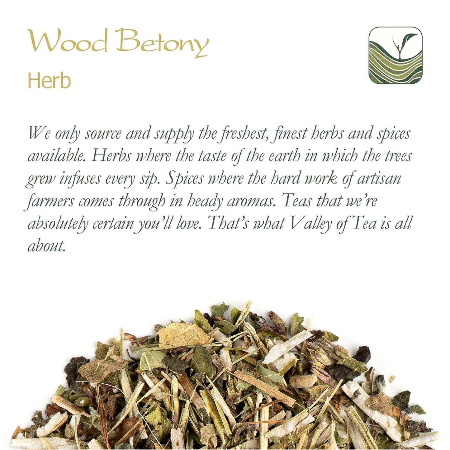 Wood Betony Tea: Herbal Blend of Valley Tea, Hedgenettle, and Bishopwort - Purple Betony Herb Infusion for Relaxation and Wellness - Espot.com.au