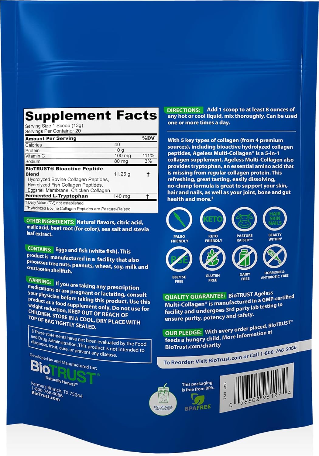 biotrust-ageless-multi-collagen-protein-powder-bundle-with-blenderbottle---fruit-punch-flavor-5-in-1-formula-3