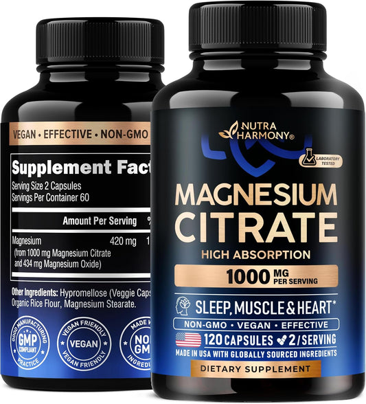 high-absorption-magnesium-citrate-capsules-1000mg-vegan-sleep-muscle-heart-support---non-gmo---made-in-usa---powder-pills-tablets---120-capsules-2-month-supply-1