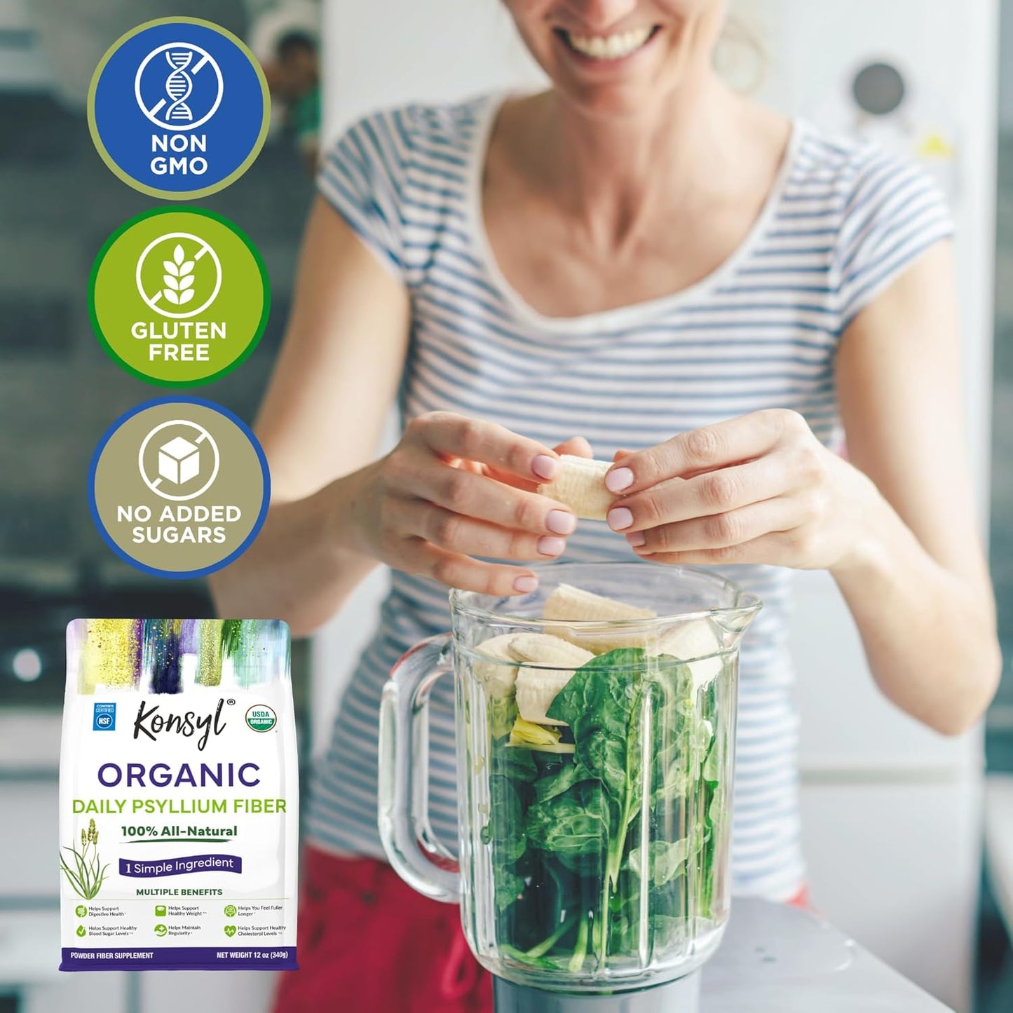 usda-certified-konsyl-organic-psyllium-fiber-powder---340g-gusset-bag---gluten-free-sugar-free-soluble-fiber-supplement-4