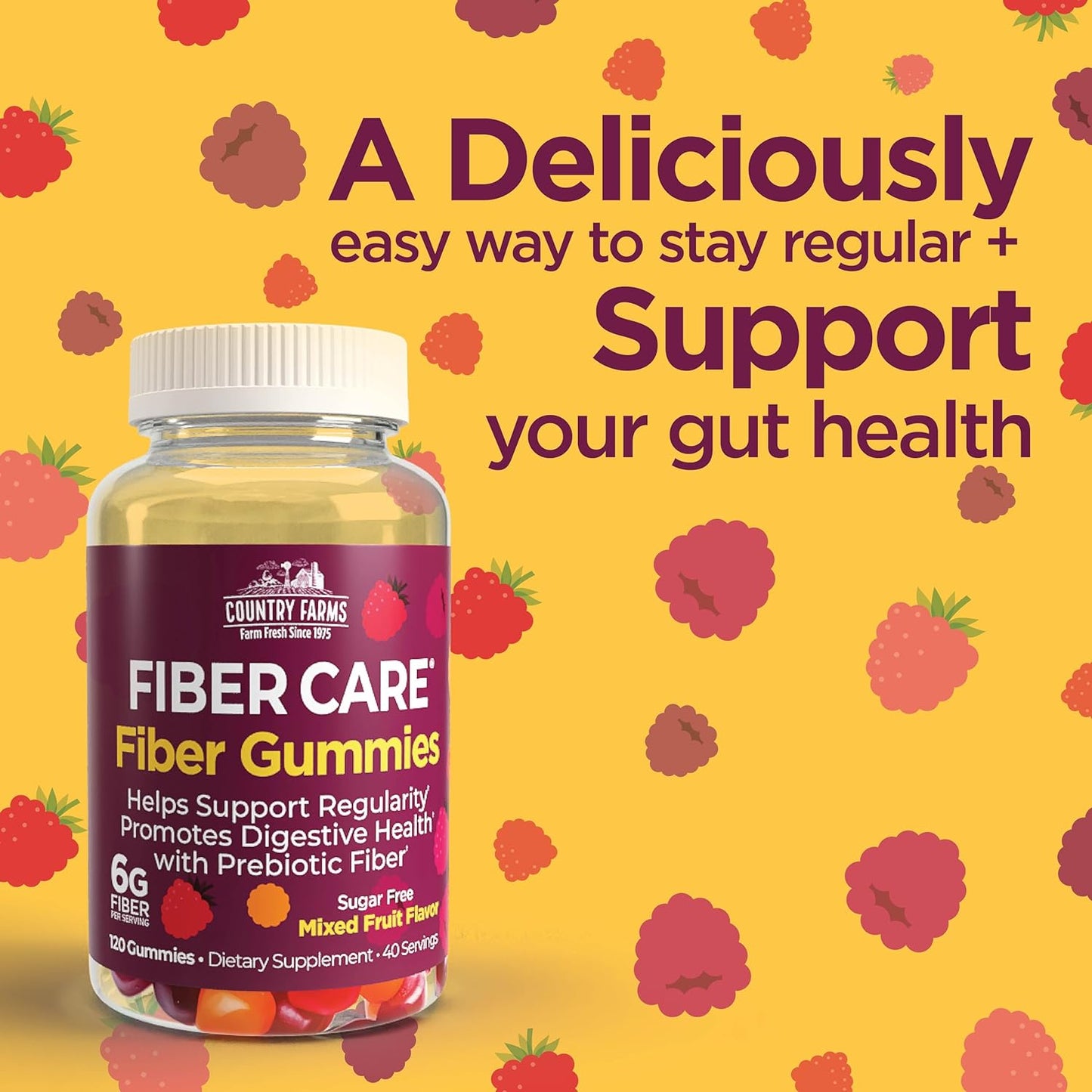 country-farms-fiber-care-prebiotic-gummies---6g-fiber-fos-from-beets-digestive-support---mixed-fruit-flavor-240-gummies-2-pack-6