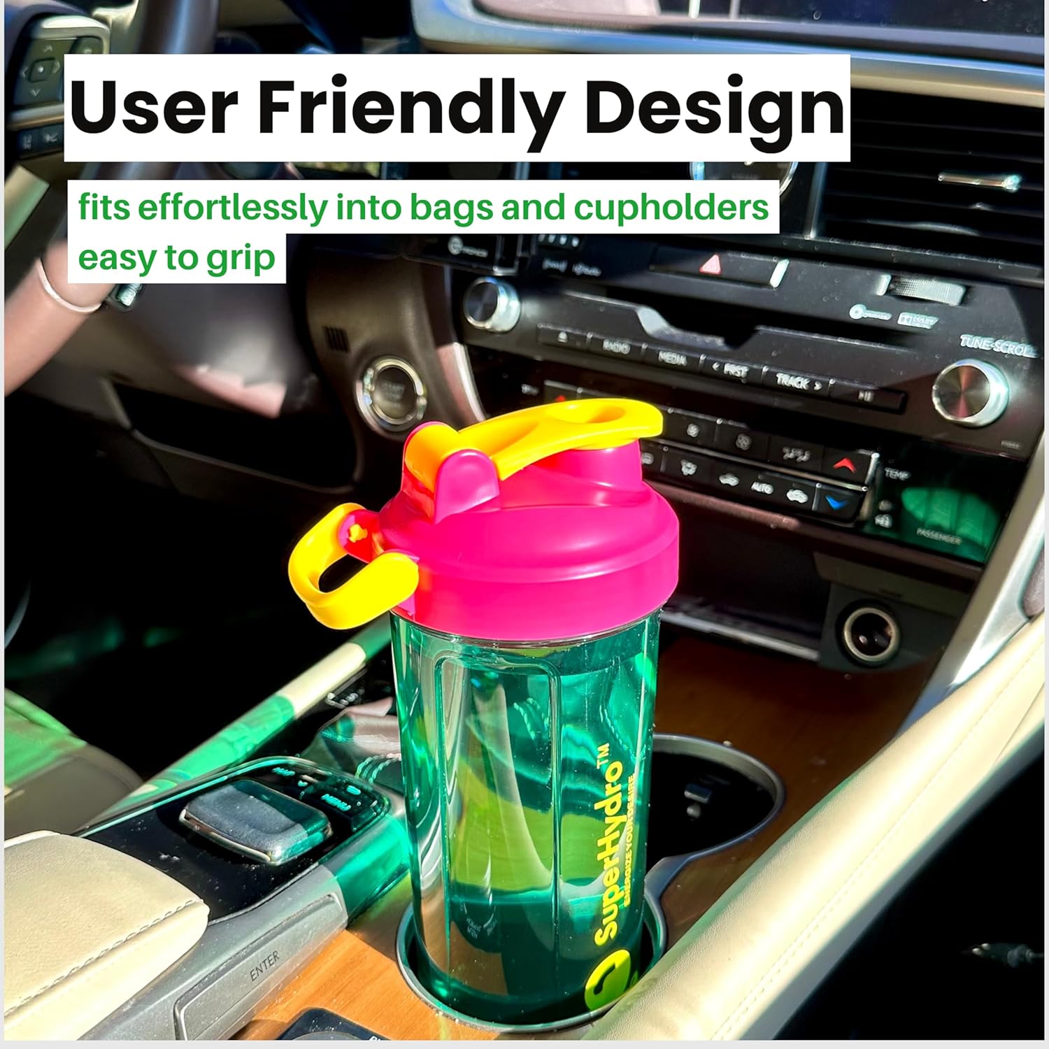 hydro-protein-shaker-bottle-set---24-oz-bpa-free-leak-proof-durable---ideal-for-travel-sports-fitness---3-pack-in-lemon-lavender-rosy-bloom-frosted-mint---men-women-friendly-7