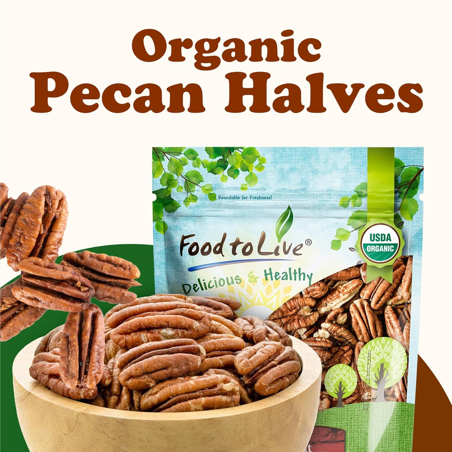 organic-pecan-halves-15-lb---non-gmo-raw-unsalted-vegan-pecan-nuts-sirtfood-bulk-pack-high-in-calcium-zinc-for-pies-salads-mixes-4