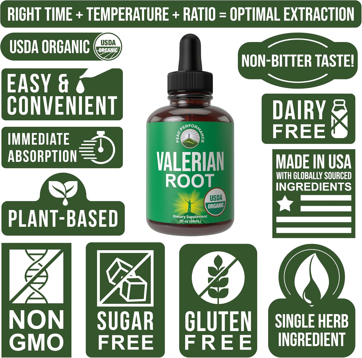 usda-organic-valerian-root-liquid-drops---vegan-extract-tincture-for-relaxation-sleep-calm---sugar-gluten-free-supplement-for-men-women---peak-performance-formula-3