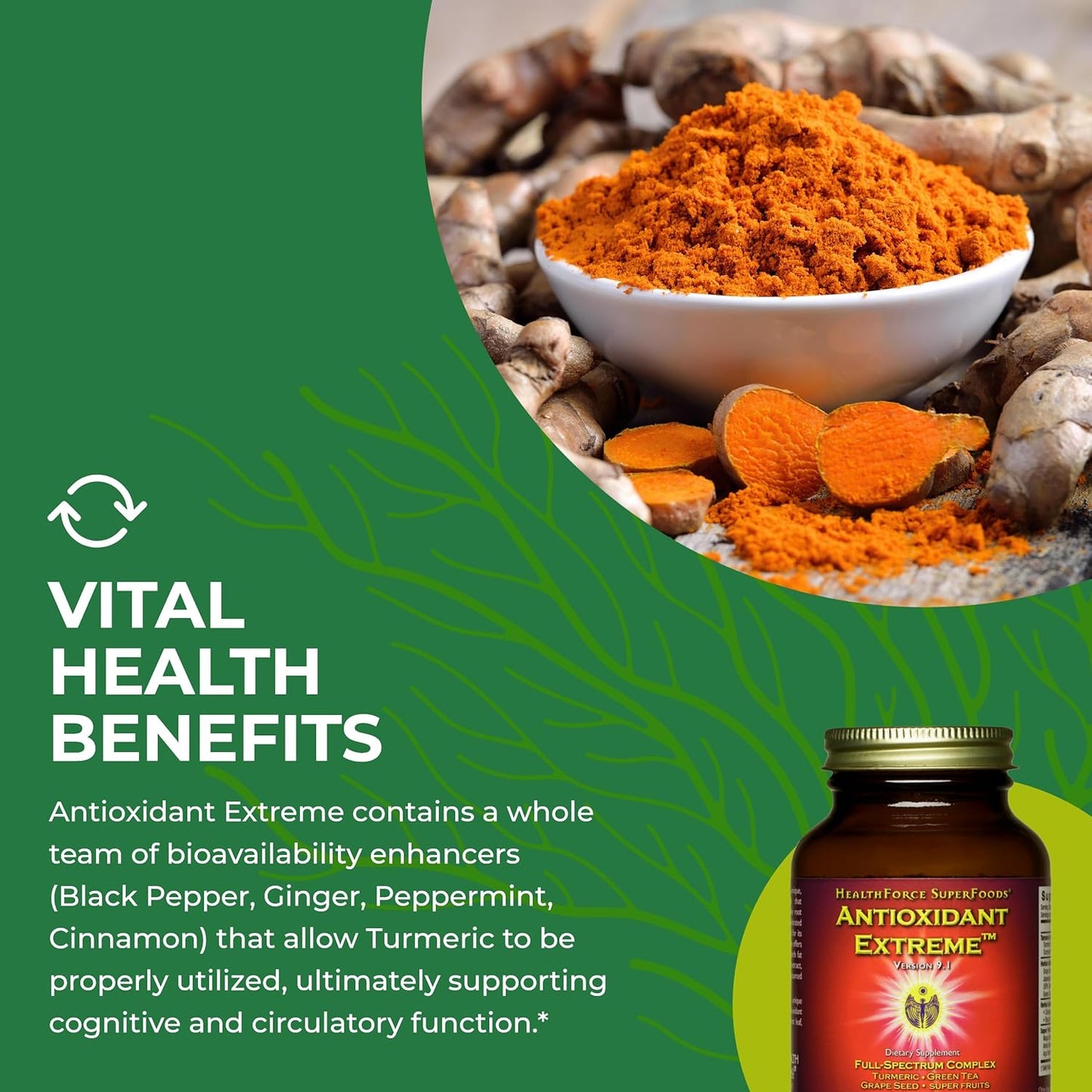 HealthForce SuperFoods Antioxidant Extreme Supplement - 120 Capsules, Vegan-Friendly Formula - Espot.com.au
