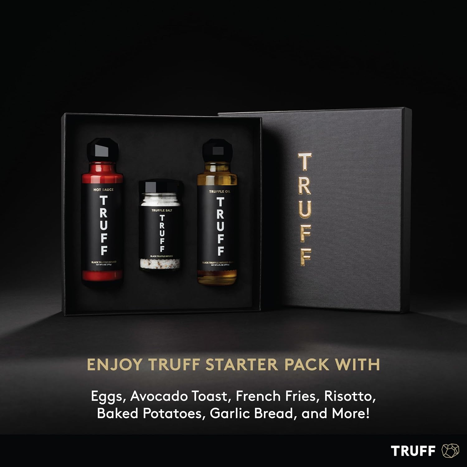 truff-starter-pack-black-truffle-hot-sauce-oil-and-sea-salt-combo---aromatic-flavor-seasoning-set-pack-of-3-2
