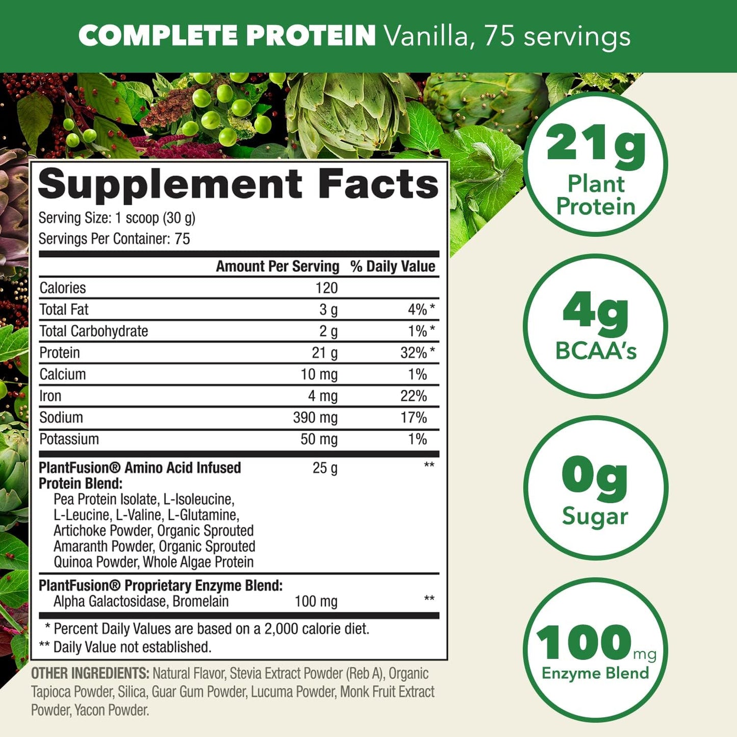 vanilla-bean-plantfusion-complete-vegan-protein-powder---5lb-bulk---plant-based-protein-powder-with-bcaas-digestive-enzymes-pea-protein---keto-gluten-free-soy-free-non-dairy---no-sugar-non-gmo-2