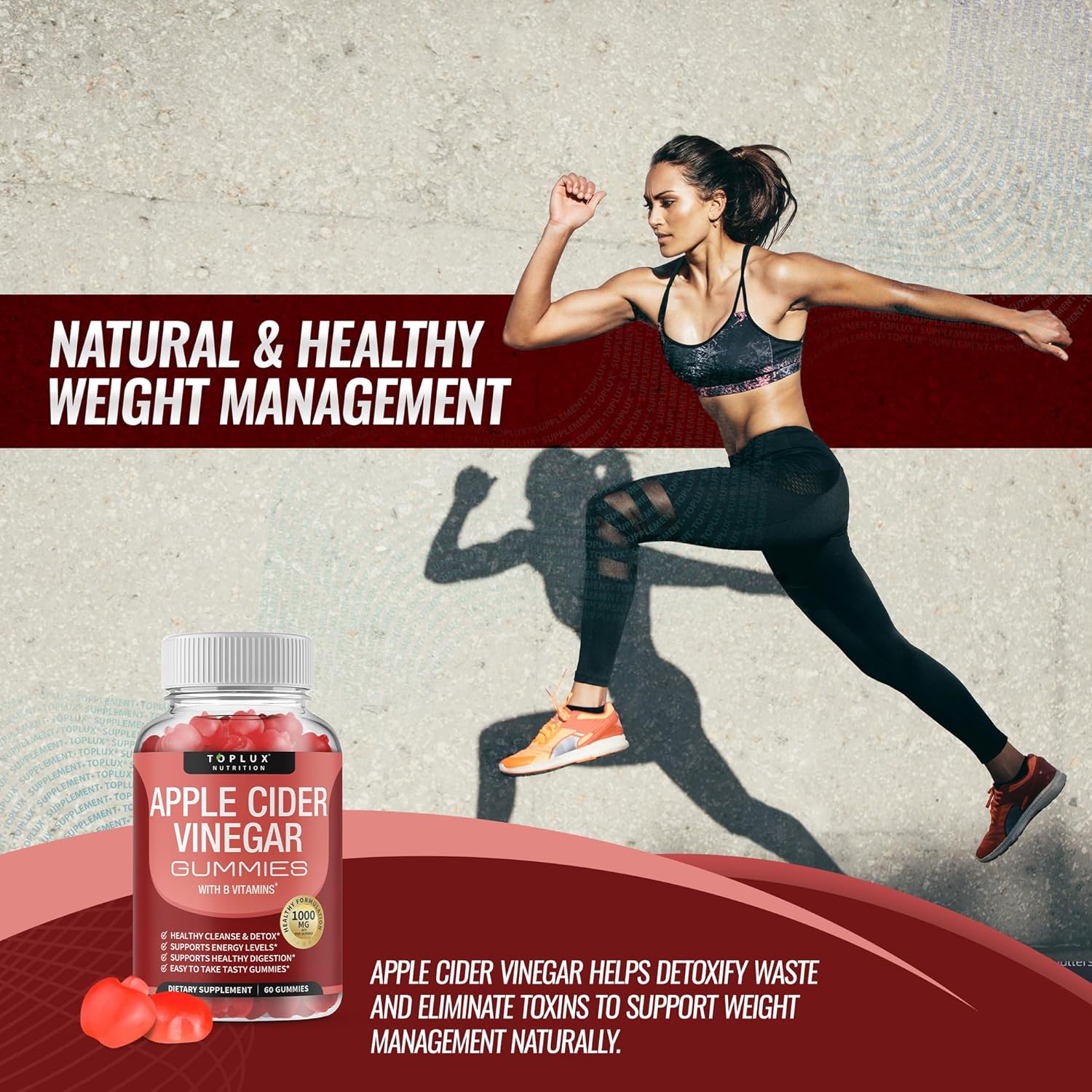 toplux-apple-cider-vinegar-gummies---boost-immunity-detox---1000mg-acv-with-b12-beet-root-pomegranate---gummy-alternative---men-women---60-gummies-6