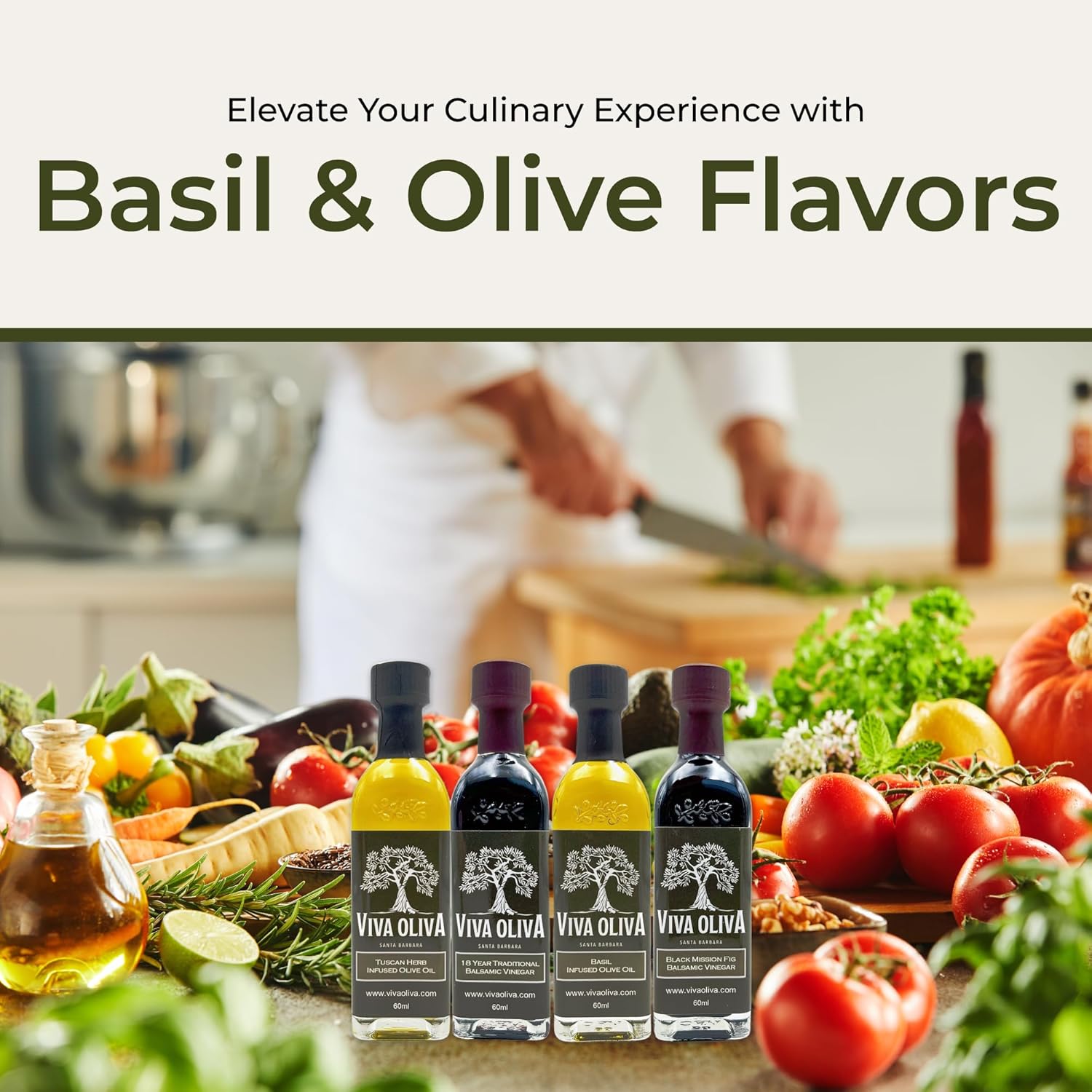 premium-flavored-olive-oil-and-balsamic-vinegar-gift-set---viva-oliva-four-60ml-2oz-variety-pack-with-tuscan-herb-basil-18-year-traditional-and-black-mission-fig---all-natural-ingredients-4