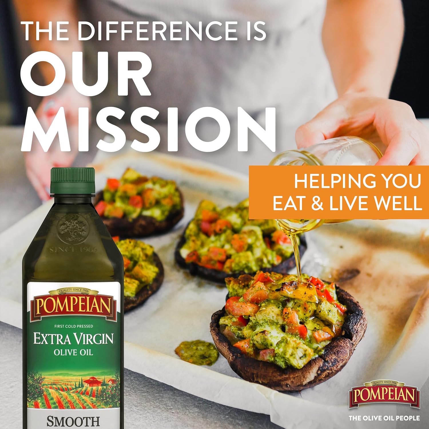 pompeian-smooth-extra-virgin-olive-oil---24-fl-oz-mild-and-delicate-flavor-rich-in-polyphenols-ideal-for-sauteing-stir-frying---gluten-free-non-gmo-1-bottle-6