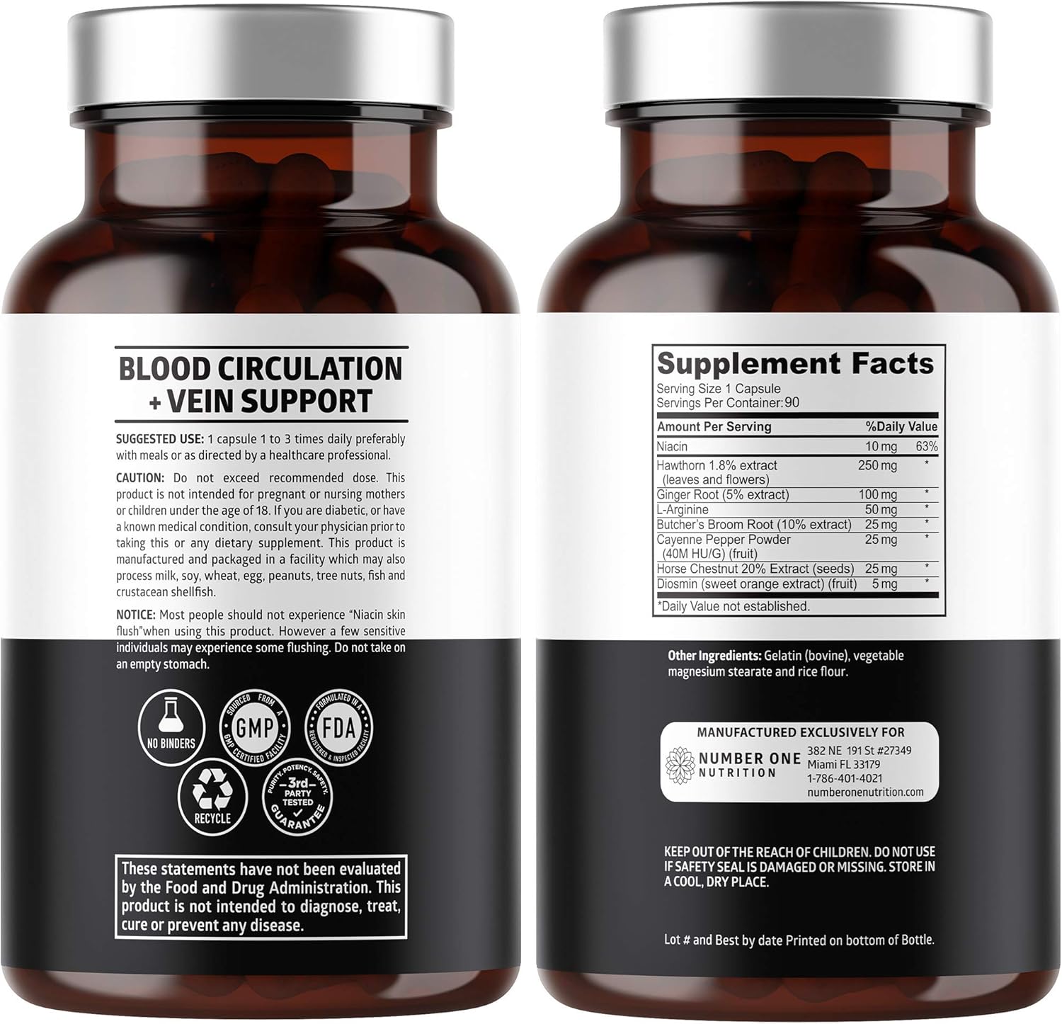 premium-blood-circulation-supplement-for-women-and-men---natural-blood-flow-support-with-8-powerful-herbs-vitamins---hawthorn-butchers-broom-cayenne-pepper---90-capsules-2