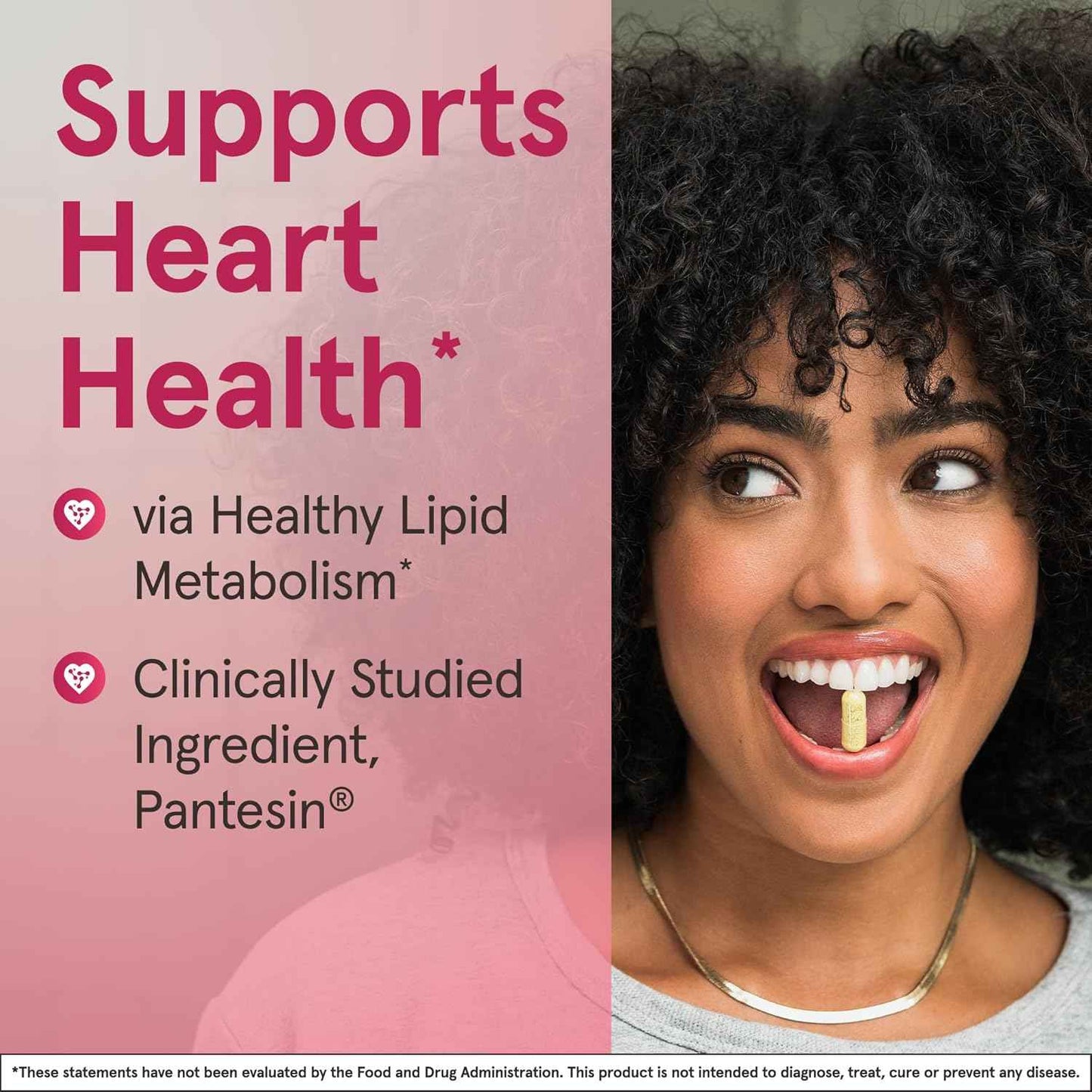 Pantethine 450mg Softgels - Coenzyme A Precursor - Heart Health & Metabolism Support - Pantothenic Acid Supplement - 60 Servings