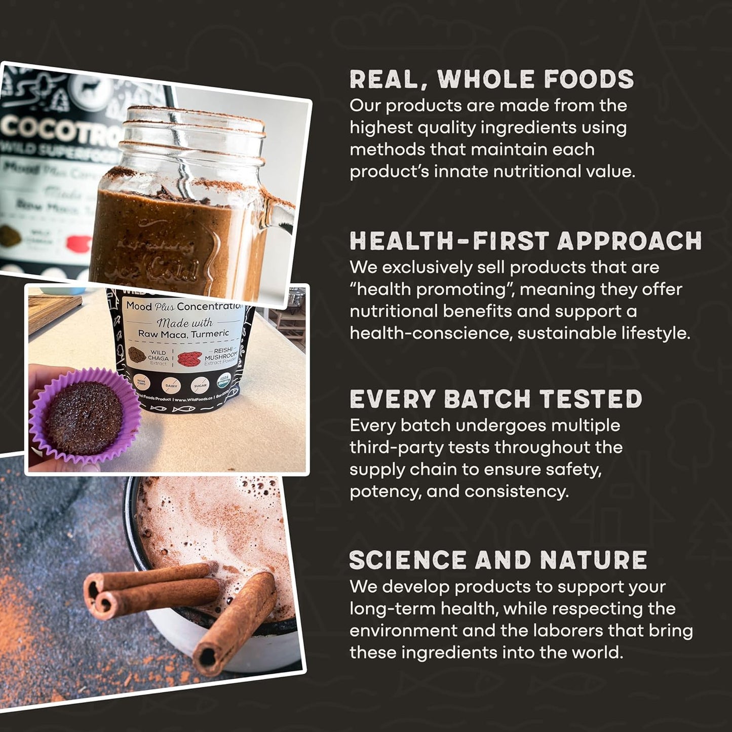 organic-cocotropic-mushroom-hot-cocoa---mushroom-coffee-alternative-with-reishi-chaga-maca-turmeric---sugar-free-delicious-energy-boost---16oz-7