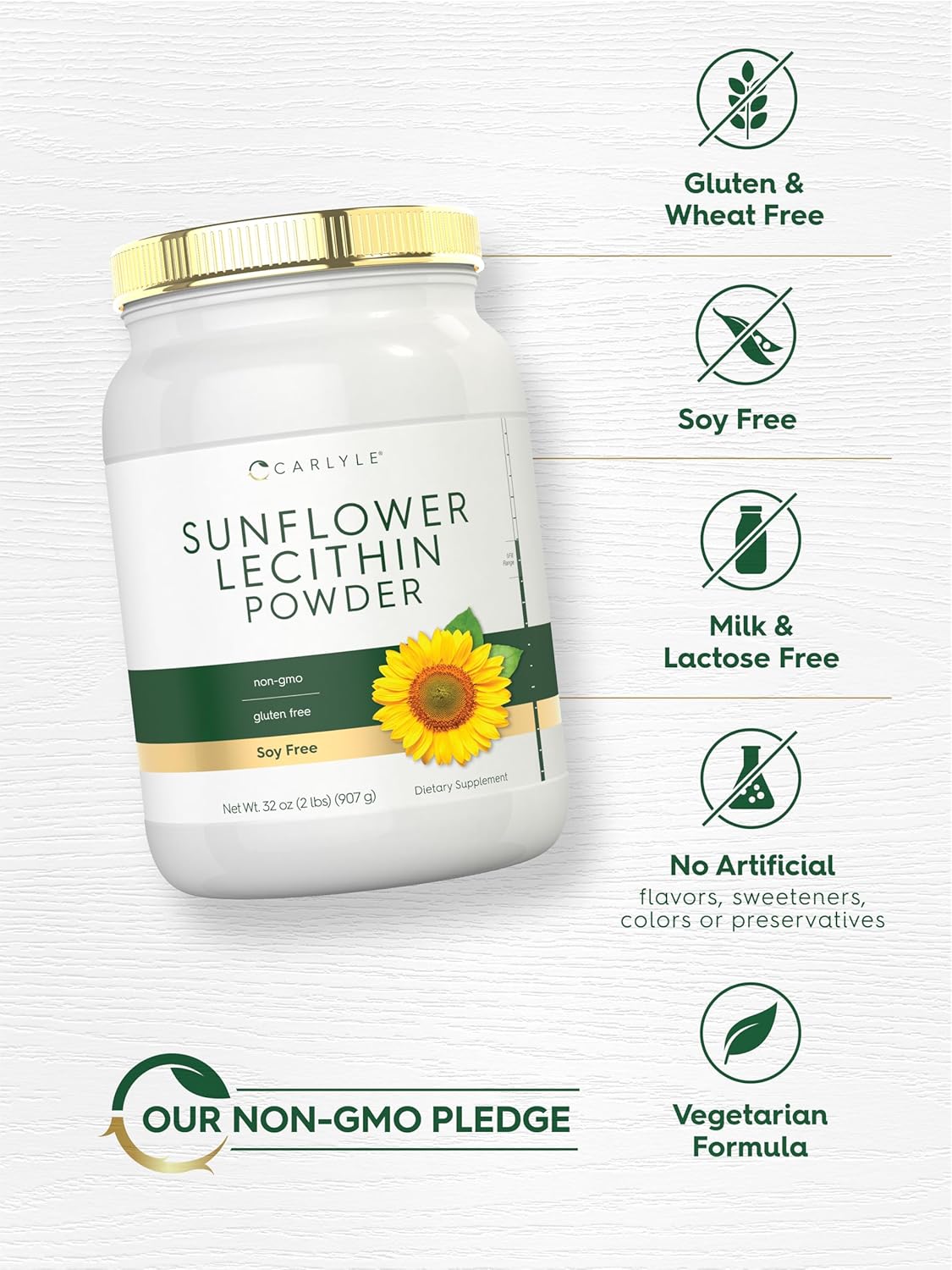 2-lb-carlyle-sunflower-lecithin-powder---unflavored-non-gmo-gluten-free---rich-in-phosphatidylcholine---vegetarian-friendly-5