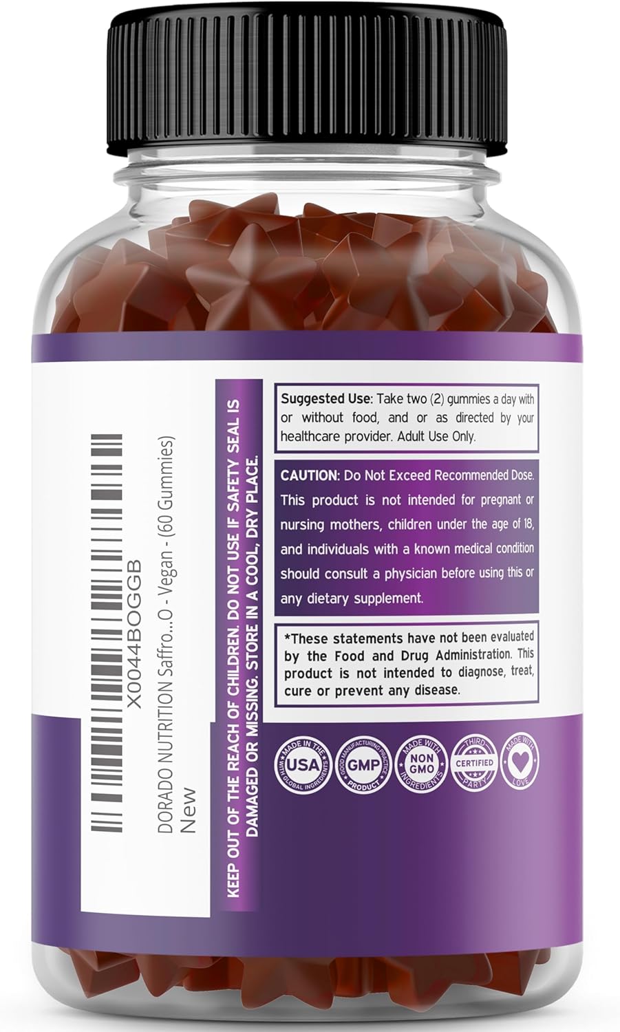 premium-saffron-gummies-with-10mg-spermidine-supplement---sugar-free-and-nutritious-gummy-supplement-from-dorado-nutrition-6