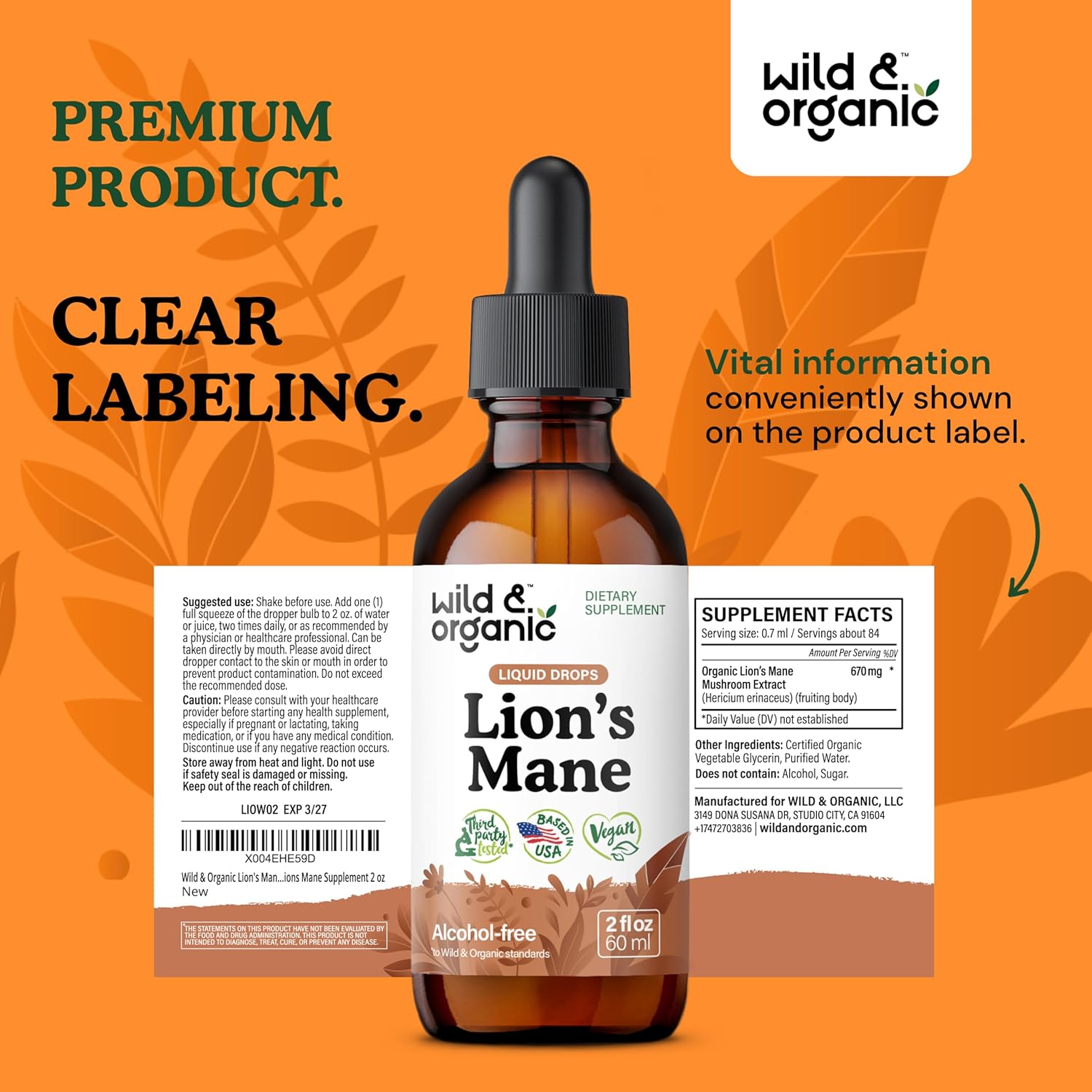 organic-lions-mane-liquid-drops-for-focus-brain-support---hericium-erinaceus-mushroom-extract-tincture---vegan-sugar-free---2-fl-oz-9