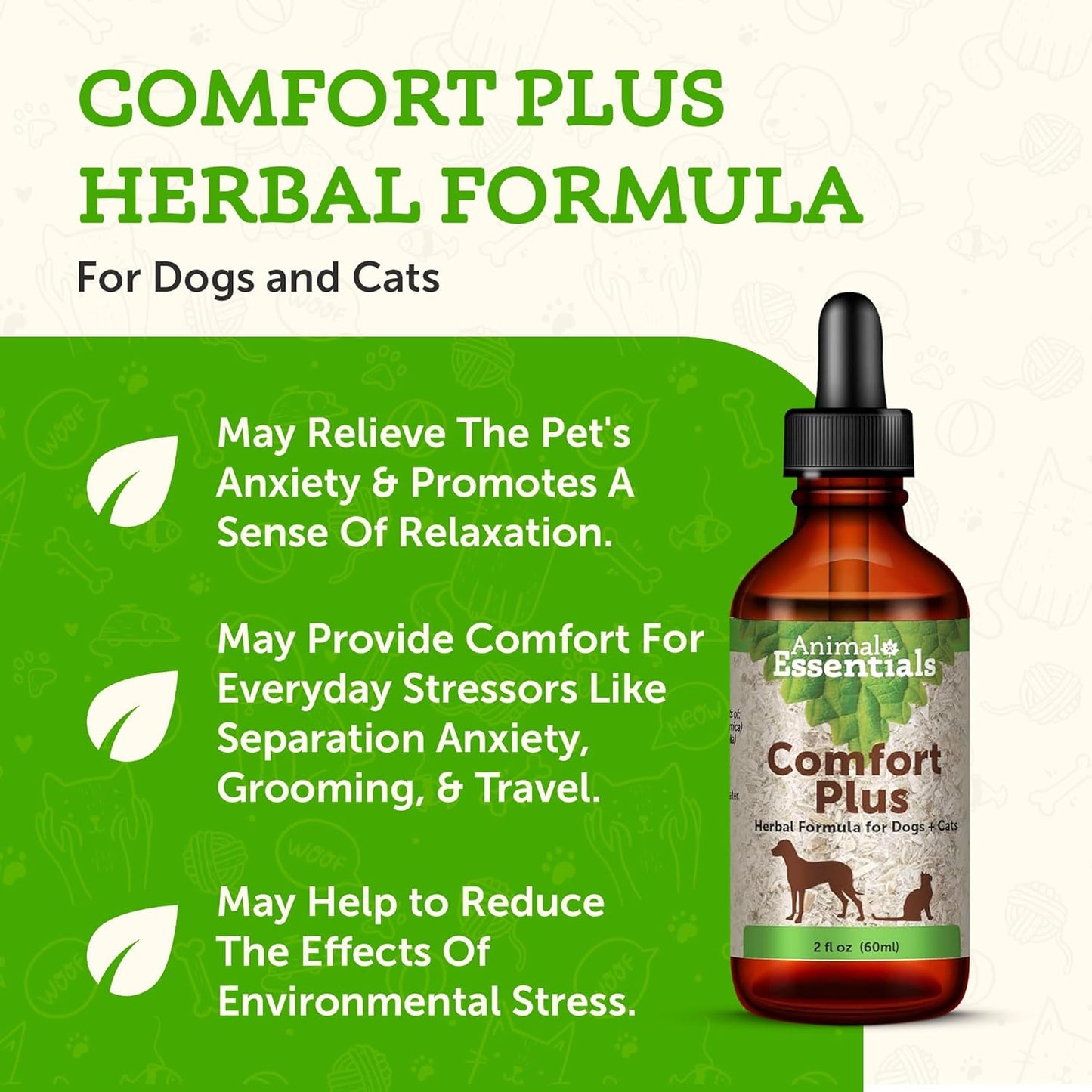 pet-calming-liquid-with-california-poppy-skullcap---herbal-comfort-plus-for-dogs-cats---2-fl-oz-2