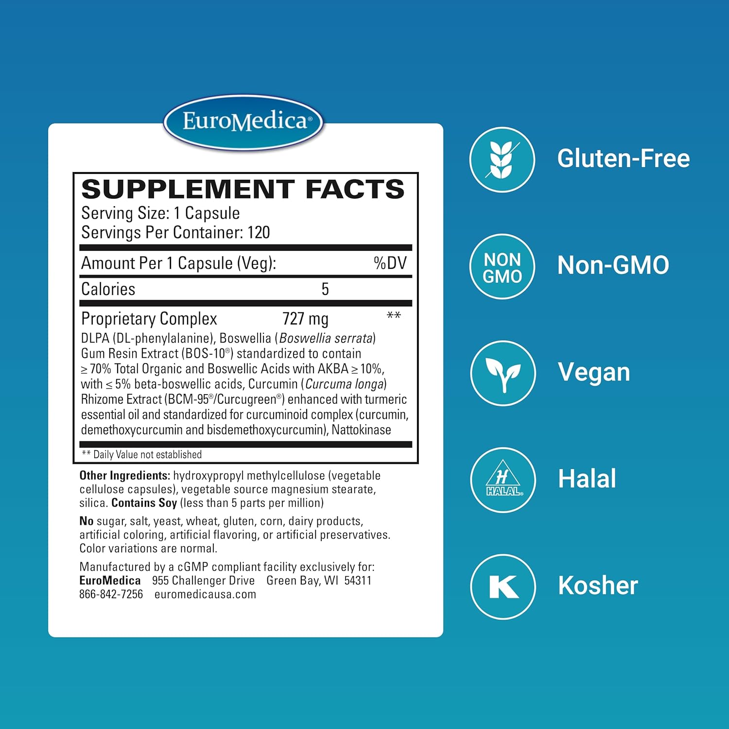 euromedica-curaphen-professional-formula---120-capsules---potent-curcumin-boswellia-blend-with-dlpa-nattokinase---highly-absorbable-clinically-studied-ingredients---120-servings-2