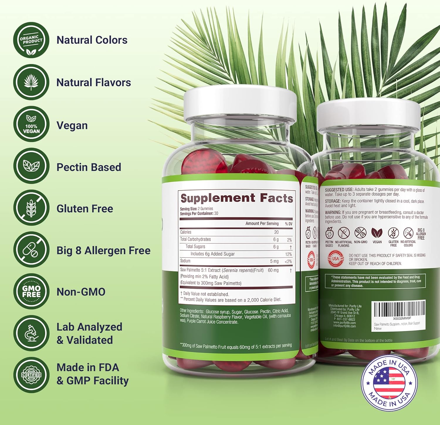 potent-vegan-saw-palmetto-extract-for-men-women---prostate-hormone-balance-supplement-dht-blocker-gummies-for-hair-growth-gluten-free-formula-2
