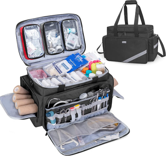 professional-empty-first-aid-bag-with-inner-dividers-and-anti-slip-bottom---ideal-for-emt-ems-paramedics---trunab-emergency-responder-trauma-bag-1