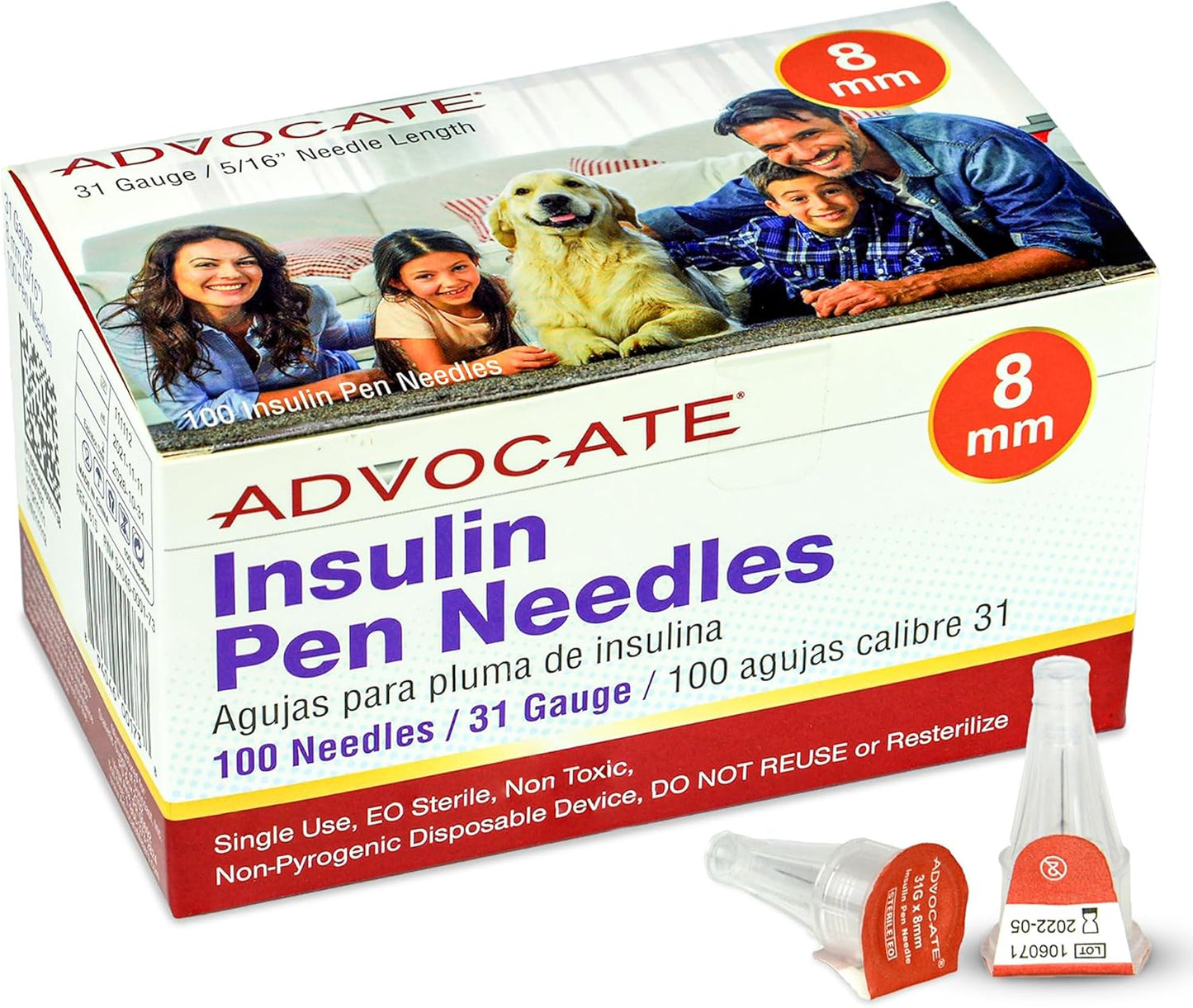 universal-31g-8mm-insulin-pen-needles-extra-lubricated---box-of-100-tri-bevel-design-diabetes-care-1
