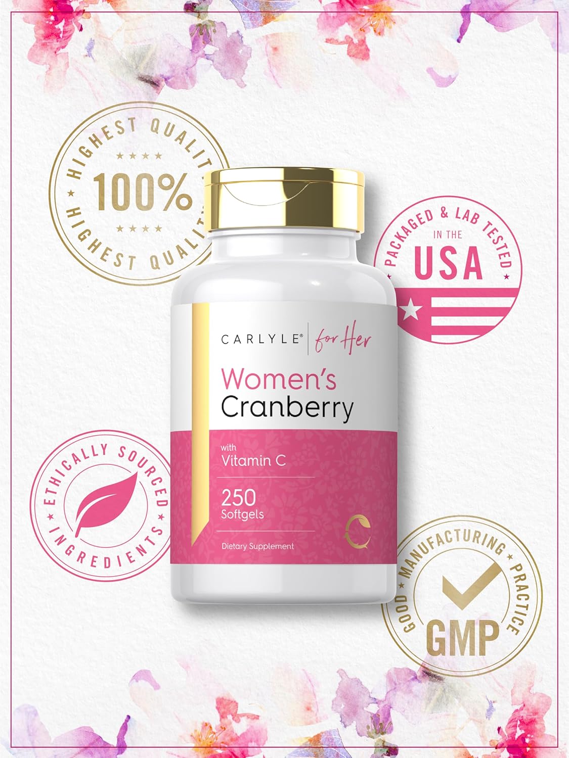 carlyle-cranberry-supplement-softgels-for-women---250-count-with-vitamin-c---non-gmo-gluten-free---female-health-formula-6