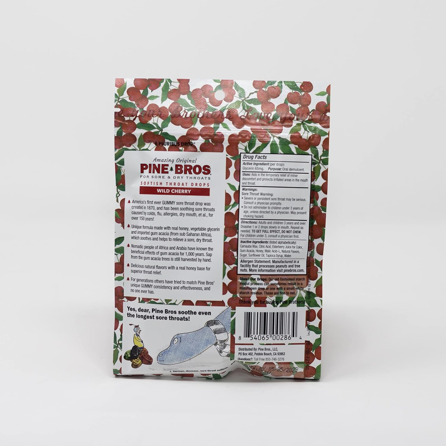 value-pack-of-4-pine-bros-softish-throat-drops-in-wild-cherry-flavor---30-drops-per-pack-2