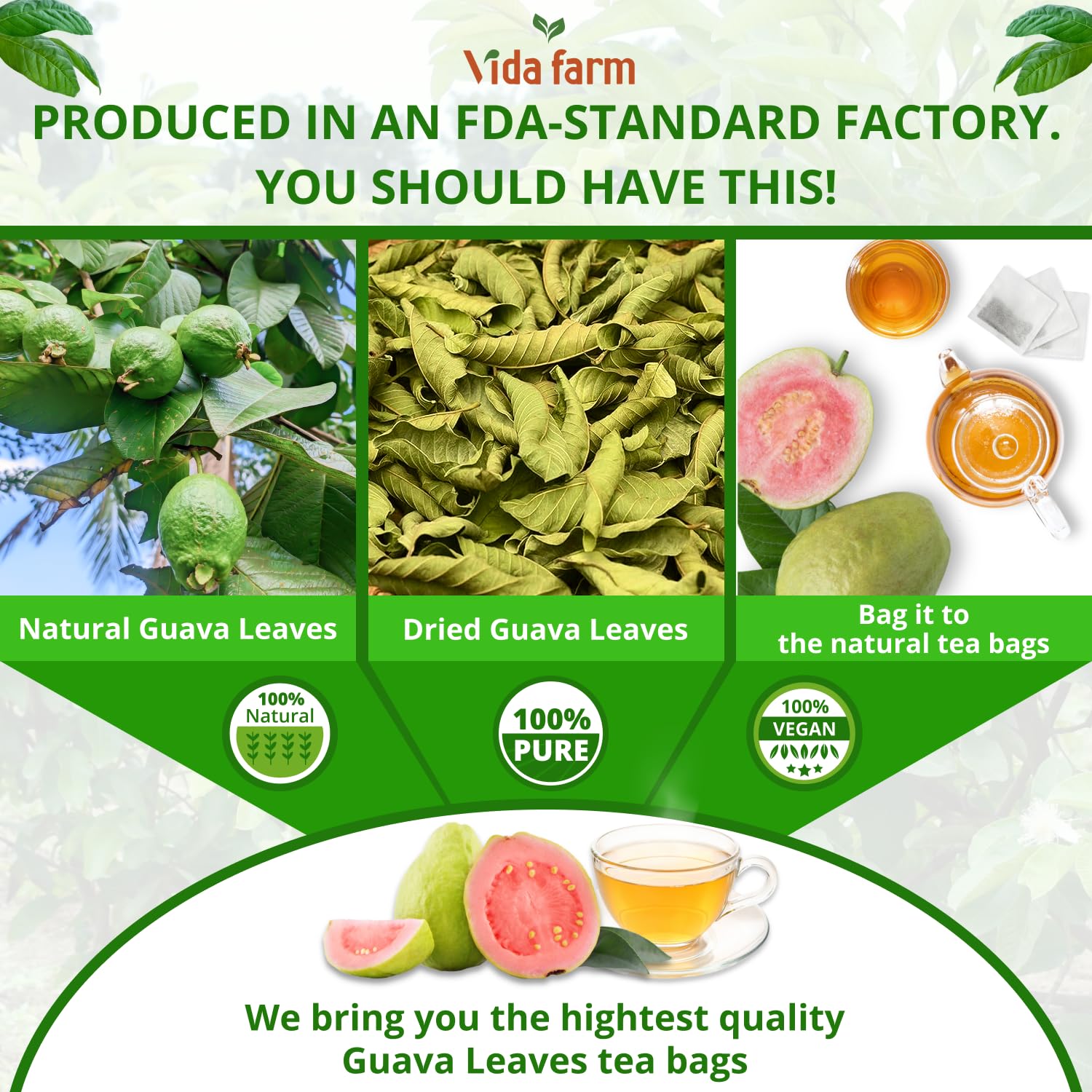 organic-guava-leaf-tea-bags---75-bags-of-handpicked-dried-guava-leaves---zero-sugar-non-gmo-caffeine-free-gluten-free---vegan-friendly-tea-7