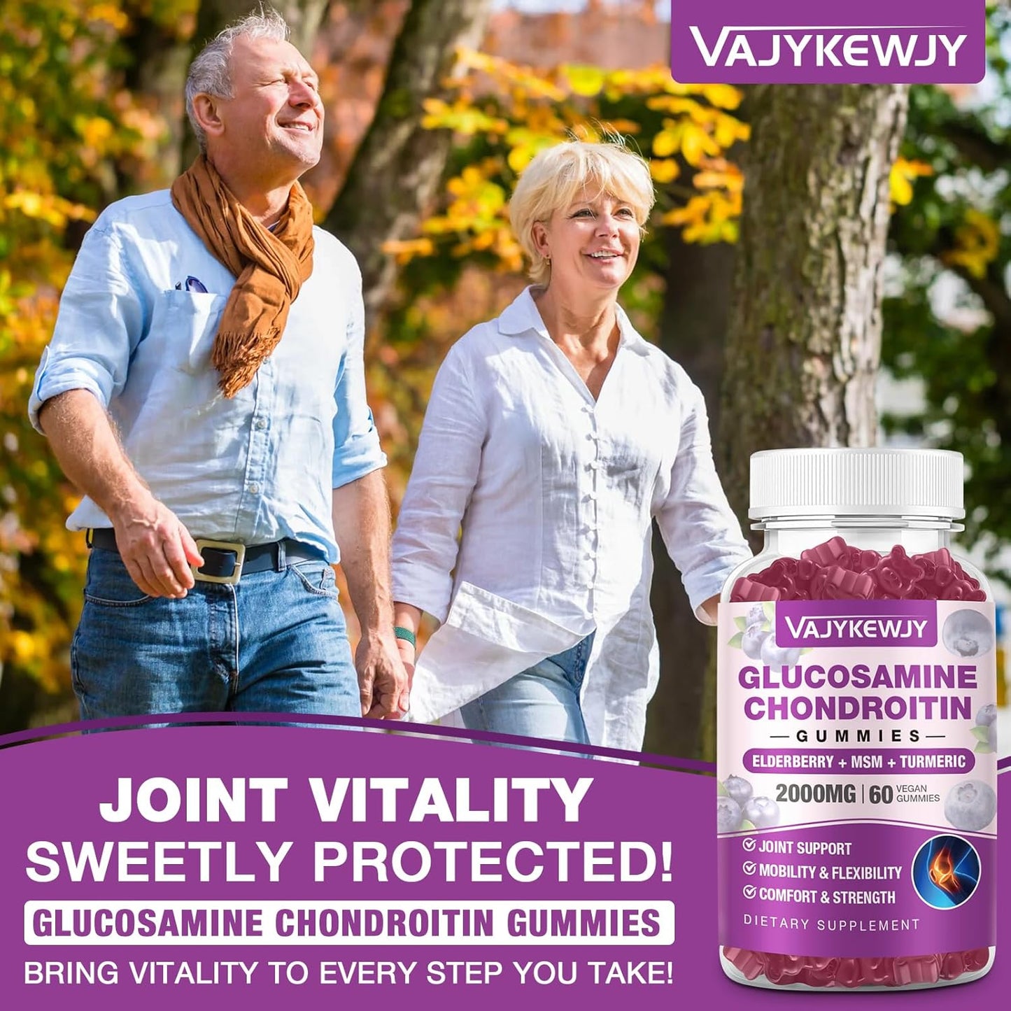 2-pack-glucosamine-chondroitin-gummies---2000mg-extra-strength-with-msm-turmeric---joint-support-supplement-for-antioxidant-immune-support---120-gummies-6