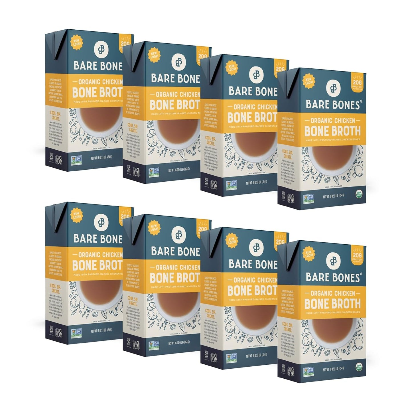 organic-chicken-bone-broth-with-protein-collagen-pasture-raised-cooking-sipping-no-artificial-flavors-non-gmo-gluten-dairy-free-keto-paleo-friendly-16oz-carton-8-pack-1