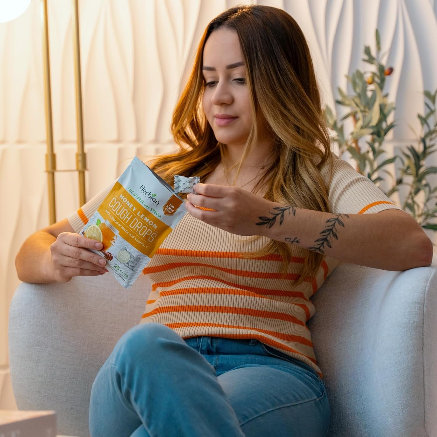 herbion-naturals-cough-drops-with-natural-honey-lemon-flavor---sugar-free-stevia-sweetened-25-drops---soothes-cough-for-adults-children-6---no-artificial-ingredients-6