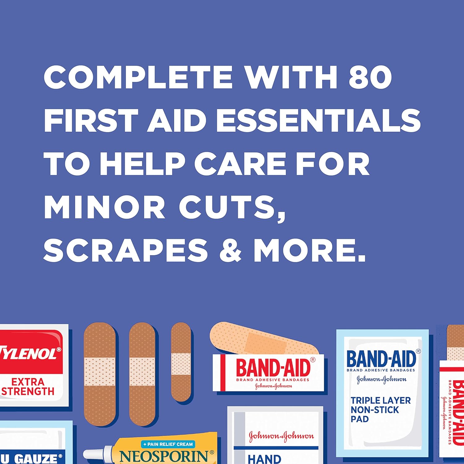 johnson-johnson-80-pc-travel-ready-first-aid-kit-for-minor-wound-care-assorted-bandages-gauze-pads-ideal-for-travel-on-the-go-5
