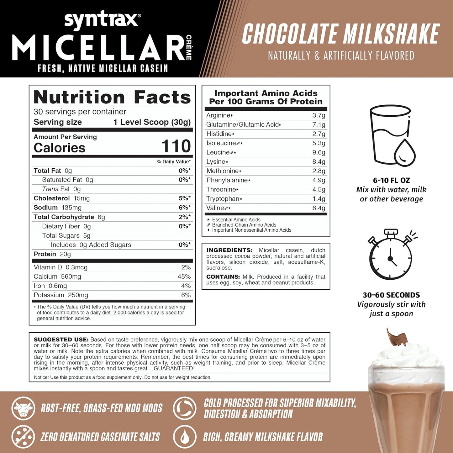 syntrax-nutrition-micellar-creme-chocolate-milkshake-2-lb---fresh-native-micellar-casein-protein-powder-3