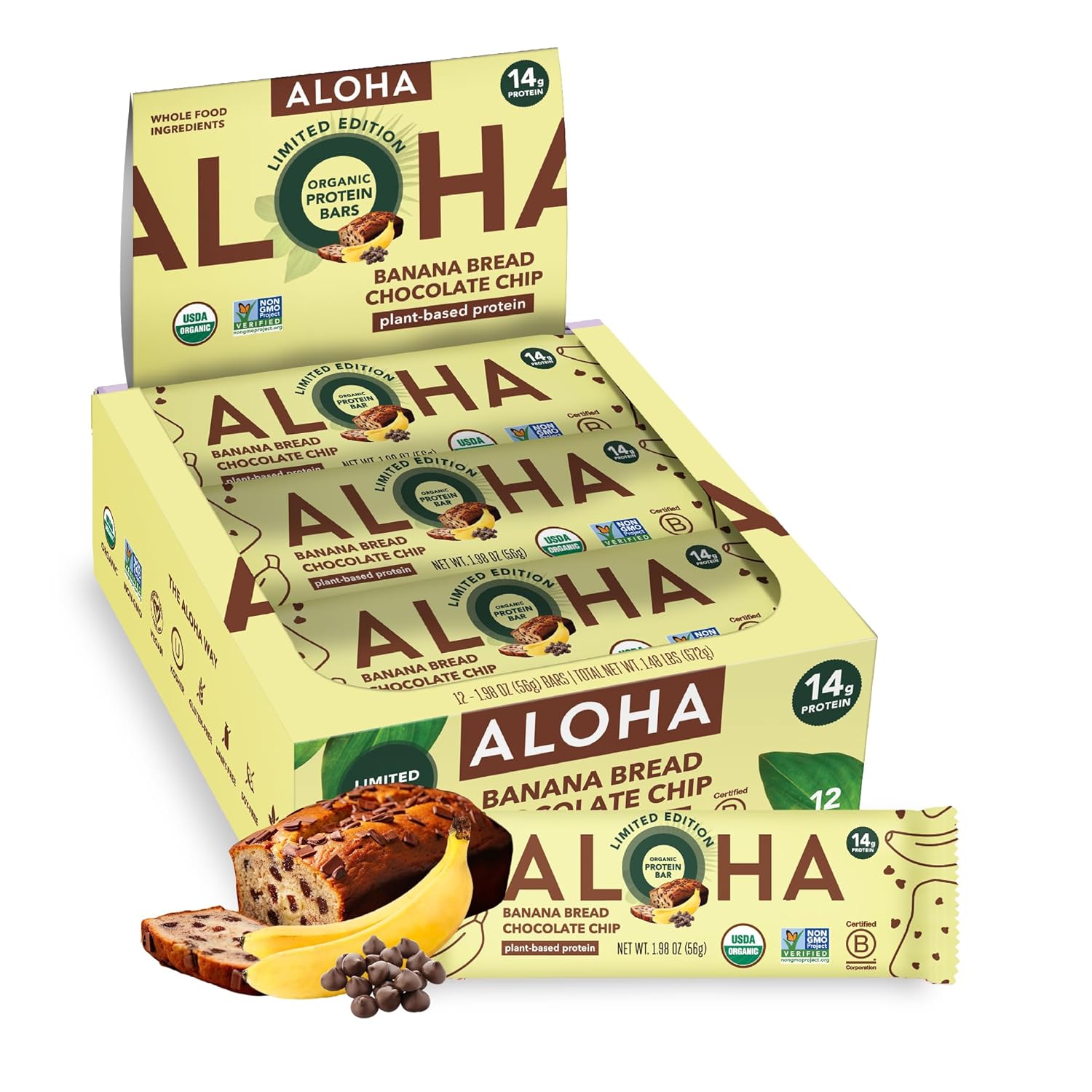 organic-banana-bread-chocolate-chip-protein-bars---12-count-19oz-bars---vegan-gluten-free-low-sugar-paleo---non-gmo-snacks-1