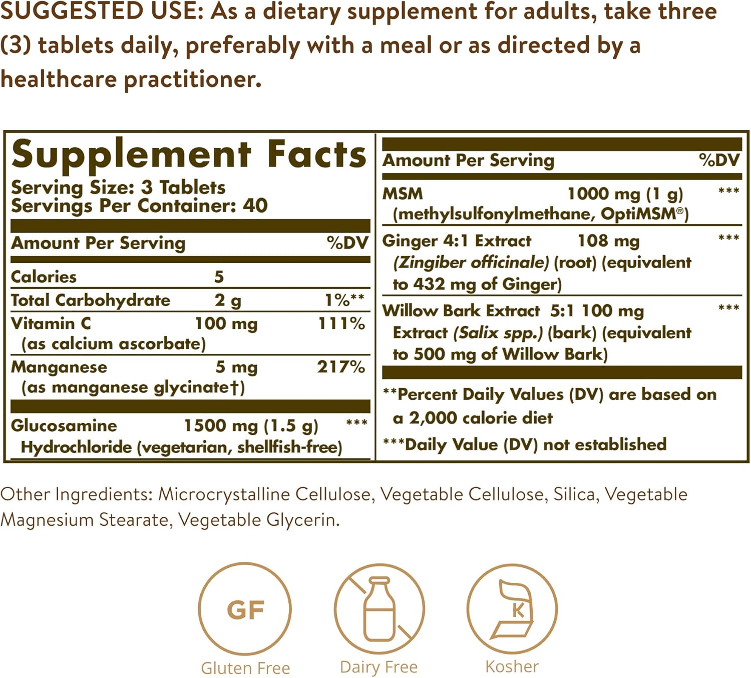 solgar-glucosamine-msm-complex-tablets---supports-joint-health-flexibility-collagen---shellfish-free---gluten-free-dairy-free-kosher---40-servings-2