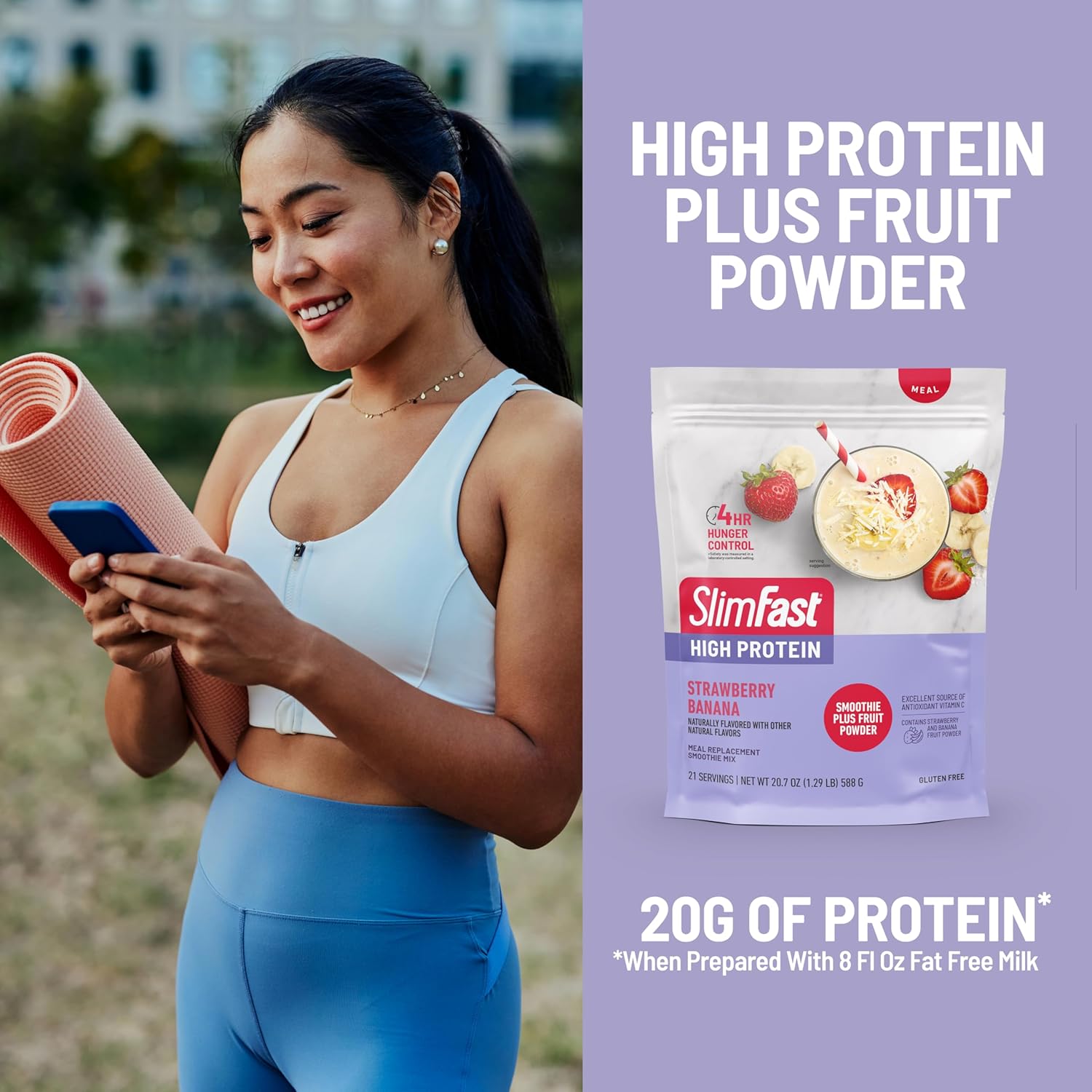 slimfast-high-protein-smoothie-mix-with-fruit-powder---meal-replacement-powder-with-fiber-and-vitamin-c---21-servings-129-pounds---strawberry-banana-flavor-4