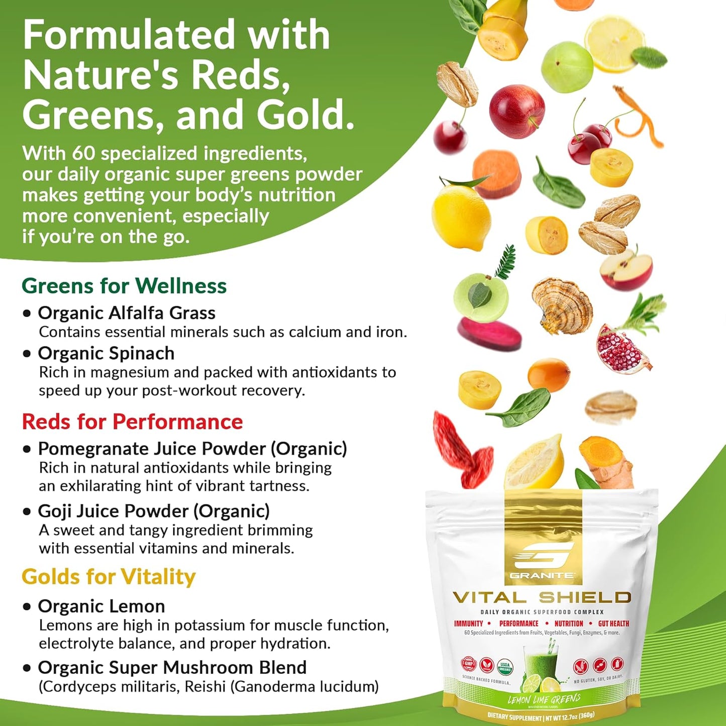 granite-supplements-vital-shield-greens-superfood-powder-lemon-lime-flavor---supports-performance-gut-health-immunity-nutrition---30-servings-7
