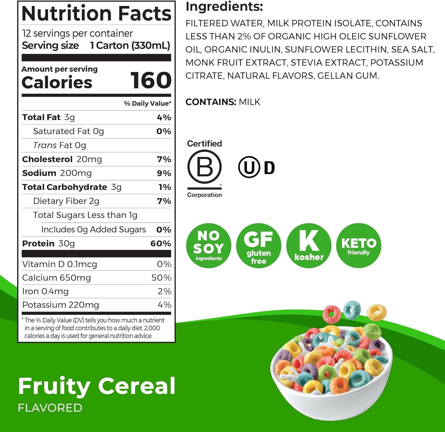 orgain-30g-high-protein-shake---fruity-cereal-flavor-dairy-isolate-milk-protein-6g-bcaas-1g-sugar-meal-replacement-keto-friendly-gluten-free---11-fl-oz-pack-of-12-2